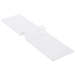 Läpinäkyvä PVC-pöytäsuoja 24 x 96 tuumaa 1,5 mm paksu