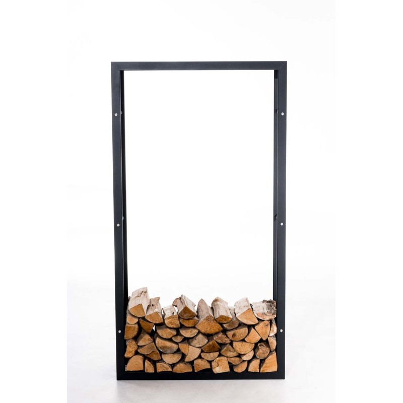 Tyylikäs ja kestävä takkapuuteline sisäkäyttöön eri kokoisena