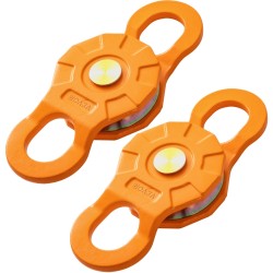 Taljapyörä hiiliteräs 11 t työkuorma 2 kpl vaijerille ja köydelle