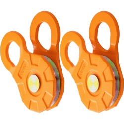 Taljapyörä hiiliteräs 11 t työkuorma 2 kpl vaijerille ja köydelle