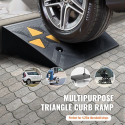 Kuminen reunakiviramppi 50x30x10,8cm 15 t 1 kpl autoille