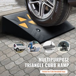 Kumirampit luonnonkumi 2 kpl 12,7 cm korkeus 15 t kantavuus autoille pyörätuoleille