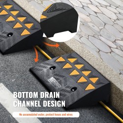 Kumirampit luonnonkumi 2 kpl 12,7 cm korkeus 15 t kantavuus autoille pyörätuoleille
