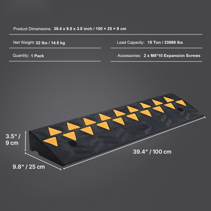 Kuminen reunakiviluiska 100x25x9.4 cm 15 t kantavuus