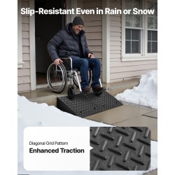 Ajoluiskapari kumimuoviyhdiste 2 kpl 17,8 cm nousukorkeus 3,175 tonnin kantavuus vedenpoistokanavalla