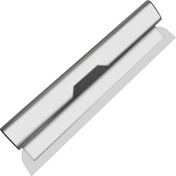 Tasoitusterä 80 cm ruostumaton teräs 0,5 mm alumiinirungolla kipsilevyille