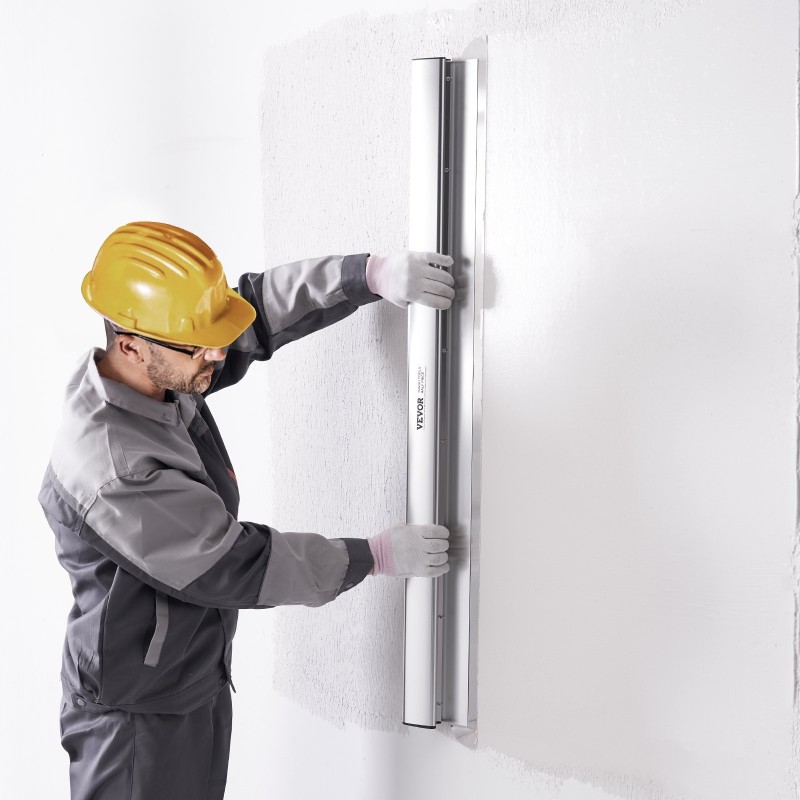 Tasoitusterä 1219 mm ruostumaton 0,5 mm terä alumiinirunko teleskooppiyhteensopiva kipsilevyille