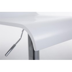 Tyylikäs säädettävä puinen baarijakkara kääntyvällä istuimella ja jalkatuella