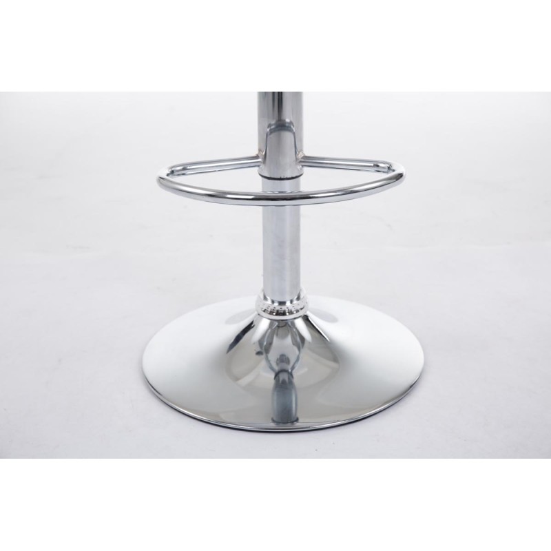 Tyylikäs säädettävä puinen baarijakkara kääntyvällä istuimella ja jalkatuella