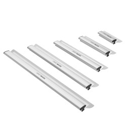 Tasoituslastasetti ruostumatonta terästä 5 kpl 0,5 mm säilytyslaatikko seinien ja kattojen tasoitukseen