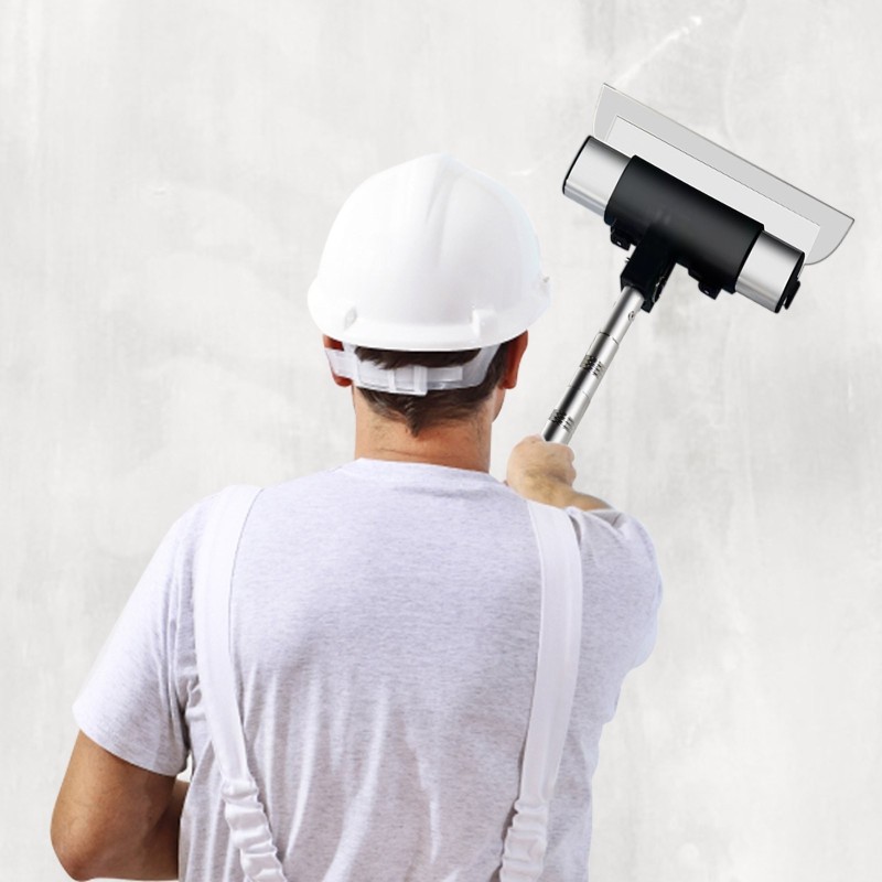 Kipsilevyjen tasoitusterät ruostumatonta terästä 10, 16 ja 24 tuumaa jatkovarsi 0,89–2 m