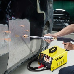 Pistehitsauskolhujen oikaisulaite 220 V 3 kW 2 hitsauspistoolia 7 hitsaustilaa auton koripellille