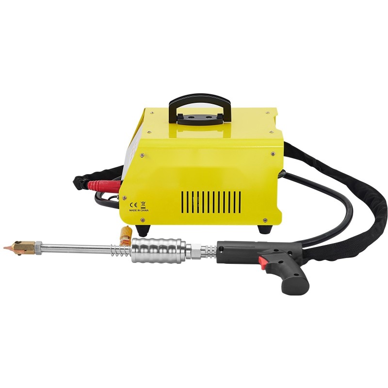Pistehitsauskolhujen oikaisulaite 220 V 3 kW 2 hitsauspistoolia 7 hitsaustilaa auton koripellille