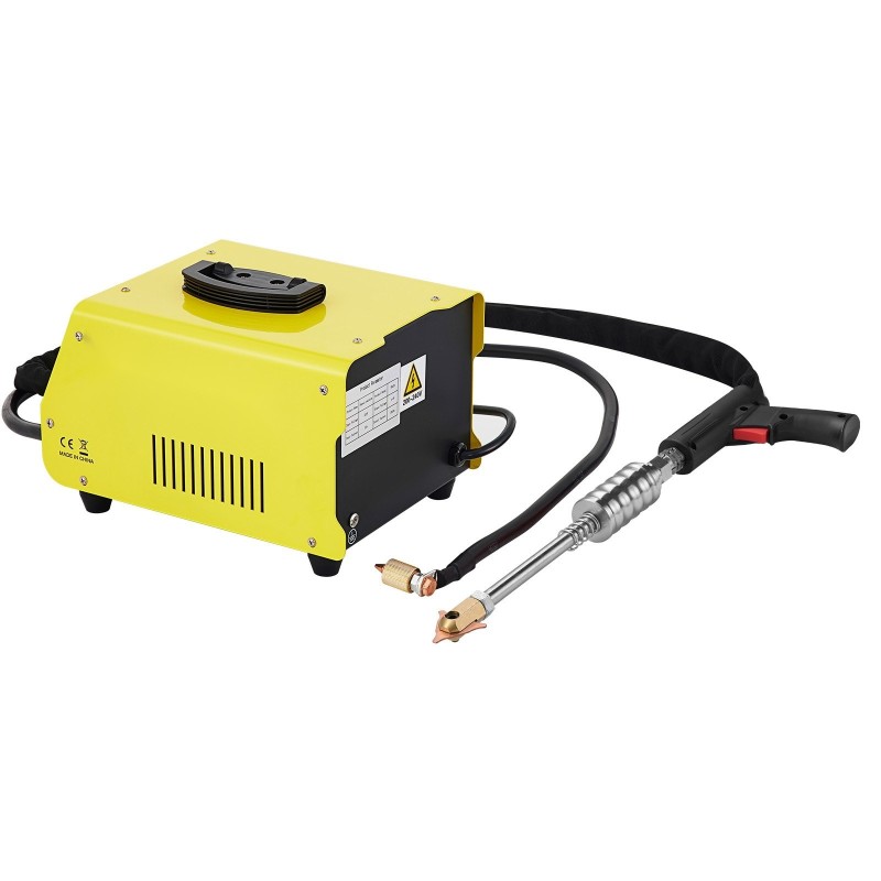 Pistehitsauskolhujen oikaisulaite 220 V 3 kW 2 hitsauspistoolia 7 hitsaustilaa auton koripellille