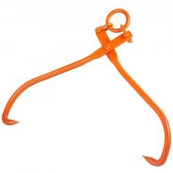 Puutavarapihdit teräksiset 32 tuuman tartunta 700 kg nostoon ja vetoon