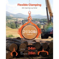 Nostopihdit taottu teräs 4-koukkuinen kotkankynsi 710 mm aukko kuorma-autoille ja traktoreille