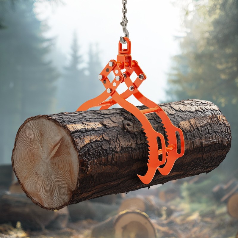 Nostopihdit taottu teräs 4-koukkuinen kotkankynsi 710 mm aukko kuorma-autoille ja traktoreille