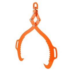 Puutavarapihdit 45 teräsrunko 2 koukkuiset kotkankynsimäiset maksimiavautuma 812 mm staattinen 700 kg