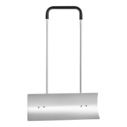 Lumityöntäjä 30 tuumainen kestävä alumiiniterä U muotoinen kahva 7 tuumaiset pyörät