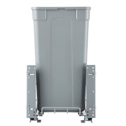 Ulosvedettävä alakaapin jäteastia PP muovi kolmenkymmenen kilogramman kantavuus pehmeästi sulkeutuvat rautakiskot