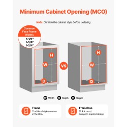 Ulosvedettävä alakaapin jäteastia PP-muovi kolmenkymmenen kilogramman kantavuus pehmeästi sulkeutuvat rautakiskot