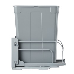 Ulosvedettävä alakaapin jäteastia PP-muovi kolmenkymmenen kilogramman kantavuus pehmeästi sulkeutuvat rautakiskot