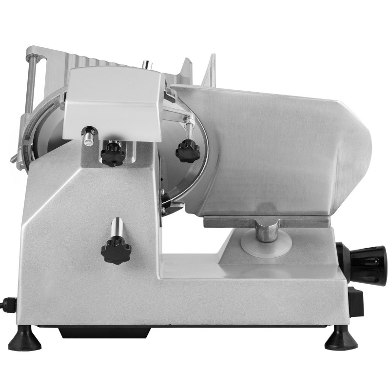 Sähköinen leikkelekone alumiinirunko kaksisataawattinen moottori kahdeksantuumainen hiiliteräs