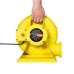 Ilmapuhallin PP kuori 590 W ja 690 W kaksiasteinen puhallettaville pomppulinnaille keltainen