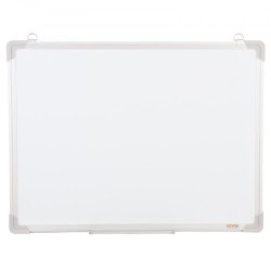 Magnettinen valkotaulu alumiinikehyksellä 457 x 610 mm mukana pyyhin ja 2 tussia