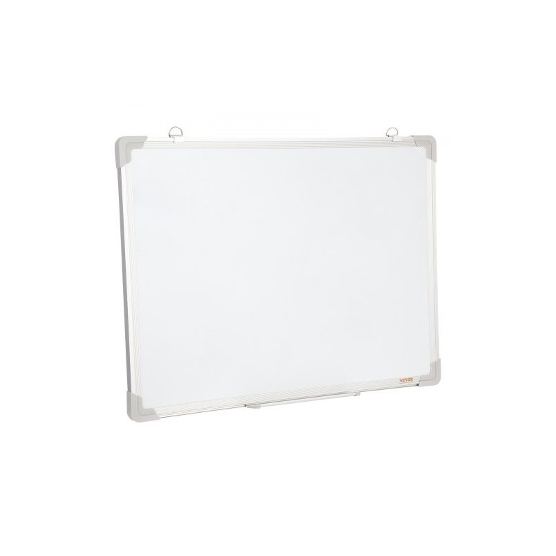 Magnettinen valkotaulu alumiinikehyksellä 457 x 610 mm mukana pyyhin ja 2 tussia