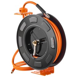 Ilmaletkukela teräskela 3 8 tuumaa 19 8 m hybridipolymeeri 300 PSI automaattinen