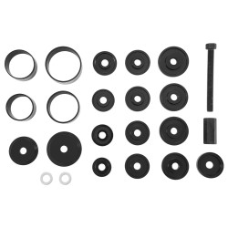 Pyöränlaakerien puristinsarja 24 osainen 13 holkkia 2 2 3 5 tuumaa etuvetoisille autoille