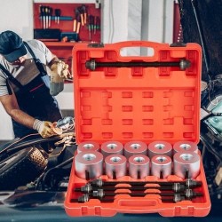 Holkkisarja 27-osainen 45 terästä holkkien ja laakereiden asennukseen autoihin