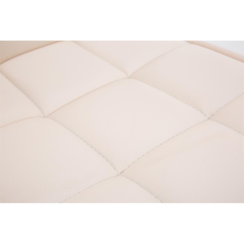 Moderni säädettävä ruokailutuoli pyörivällä istuimella ja korkealla selkänojalla