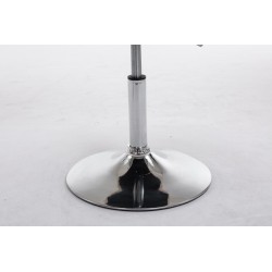 Moderni säädettävä ruokailutuoli pyörivällä istuimella ja korkealla selkänojalla