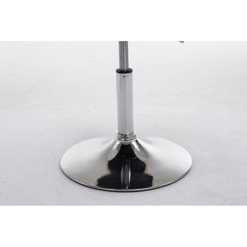 Moderni säädettävä ruokailutuoli pyörivällä istuimella ja korkealla selkänojalla