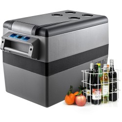 Kannettava 45L autopakastin kompressorilla 12/24V ja 110–240V