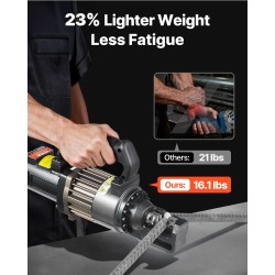 Sähköhydraulinen harjateräksen leikkuri 4–16 mm 1000 W valurautarunko kuparimoottori