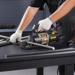 Sähköhydraulinen raudoitusleikkuri 4–20 millimetriä 1000 wattia valurauta ja alumiinirunko ammattikäyttöön