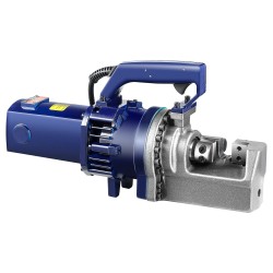 Sähköhydraulinen raudoitusleikkuri valurautarunko 1700W 5–25 mm mukana työkalulaukku ja öljyastia