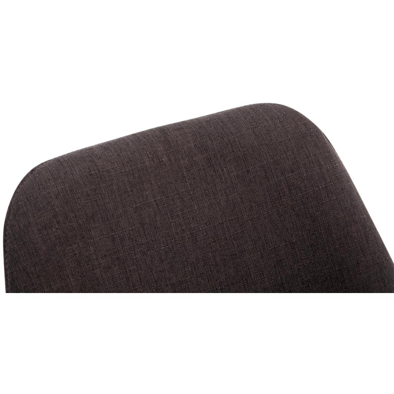 Borneo kangasverhoiltu ruokapöydän tuoli pyökkipuisella rungolla