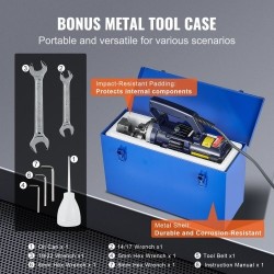 Hydraulinen sähkökäyttöinen raudoitusleikkuri 1000W 4–20 mm RC-20