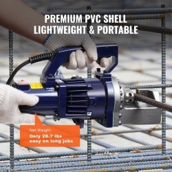 Hydraulinen sähkökäyttöinen raudoitusleikkuri 1000W 4–20 mm RC-20