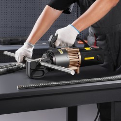 Sähköinen hydraulinen betoniteräsleikkuri 2000W 4–25 mm valurautainen pääkehys alumiinirunko