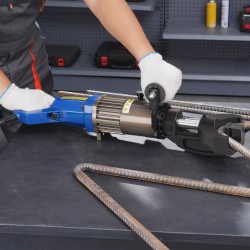 Sähköhydraulinen raudoitustaivutin 12–22 mm 1500W valurautainen taivutuspää mukana työkalulaukku