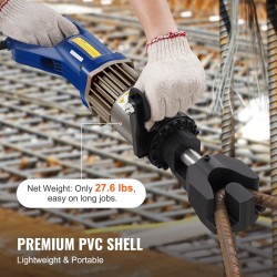 Sähköhydraulinen harjaterästaivutin 6–20 mm 1500 W säädettävä 0–90° työkalulaukulla