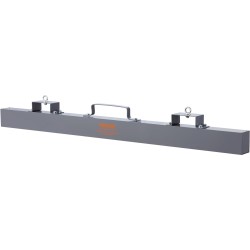 Ripustettava magneettinen lakaisin teräsrunkainen 1520 mm 42 2 kg vetovoima trukkien haarukoihin