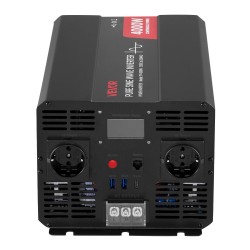 Puhdas siniaaltoinvertteri 4000W 12V 230V matkailuautoihin ja veneisiin