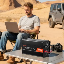 Puhdas siniaaltoinvertteri 4000W 12V 230V matkailuautoihin ja veneisiin