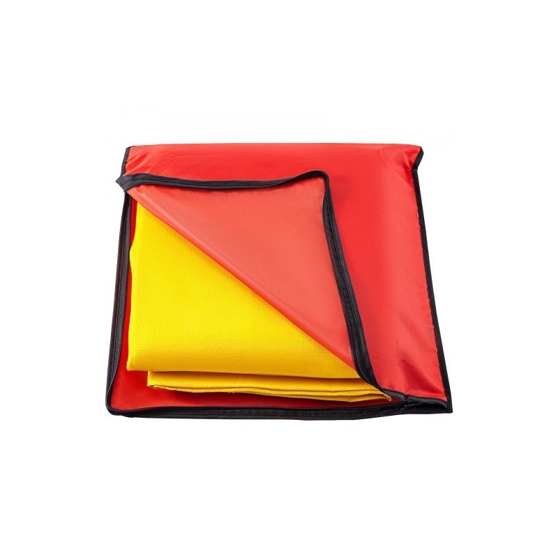 Hitsaus- ja palosuojapeite lasikuitukangas 2,4 x 3,05 m messinkirenkailla